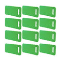 PINGEUI 12 Pack 15.7x7x0.78 Inches Green Garden Kneeling Pad, Thick Garden Kneeler Pad Kneeling Mat, Garden Knee