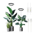Plant Grow Light,yadoker LED Growing Light Full Spectrum for Indoor Plants,Height Adjustable, Automatic Timer, 5V Low