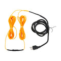 Soil Heating Cable 49 Ft Electric Soil Warming Cable Greenhouse Plant Soil Heater Cable Keep Soil Warm for Soil