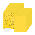 Qualirey 500 Pcs 6x8 Inch Yellow Sticky Traps for Gnats, Dual-Sided Sticky Gnat Traps for Indoor Outdoor, Fly Catcher