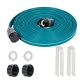 LINEX Sprinkler Soaker Hose 25 ft for Garden Lawn Watering Hose with Hose Stakes