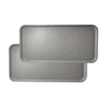 Large Multifunctional Boot Tray 2 Pack Boot Mat Washable Indoor or Outdoor Tray Mat Doormats for Shoes Boots Plants