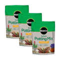 Gro Indoor Potting Mix, Blended for a Variety of Houseplants, Feeds for up to 6 Months, 6 qt., 3-Pack