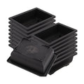 MOUYAT 15 PCS 8.9 Inch Bonsai Training Pots, Rectangular Plastic Bonsai Tree Growing Large Planter Pot for Plants