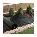 32inchx100ft Weed Barrier Landscape Fabric Heavy Duty, Weed Block Gardening Ground Cover Mat, Weed Control Garden Cloth, Woven Geotextile Fabric for Underlayment, Commercial Driveway Fabric