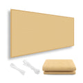 LOVE STORY 8x12 FT Sun Shade Cloth with Grommets for Patio, Sand | HDPE Fabric, 95% UV Block, Shade Cover for Outdoor