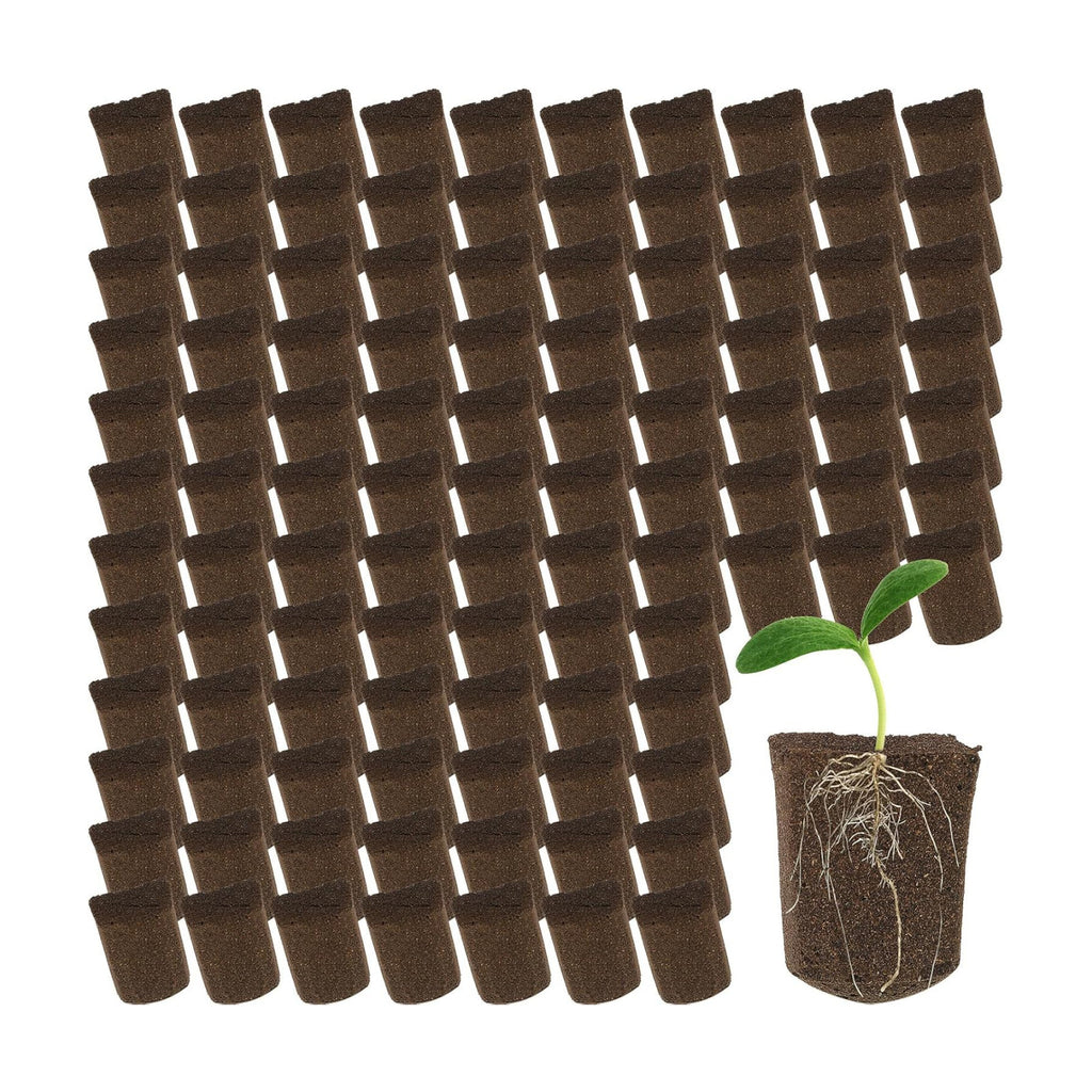 Hydroponic Sponges Grow Starter Pods Organic Growth Sponge Starter Plugs for Plant Cloning Growing (200 Pieces)