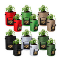 12 Pack Potato Grow Bags 10 Gallon 7 Gallon Garden Planting Bag with Flap Vegetable Grow with Handles and Harvest
