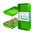 1020 Seed Starting Trays, Plant Tray, Microgreens Growing Trays, Plastic Seed Trays, Reusable Seedling Tray, 5-Pack