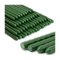 Garden Stakes 48'' Plant Sticks, 50PCS Plastic Coated Steel 4ft Plant Stakes Support for Growing Climbing Plants