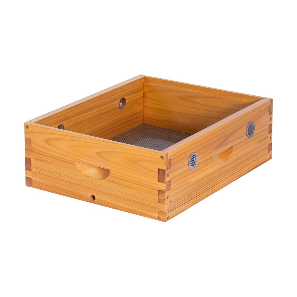 BeeCastle Bee Hive Quilt Box for Bees, Assembled Winter Quilt Box – Beekeeping Insulation & Ventilation Box, Fits 10