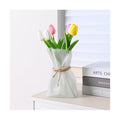 Kaitnax Glass Vases Irregular Shaped Flower Vase Art Decorative Flower Vase for Wedding, Dinning, Bookshelf, Home Decoration or Gift