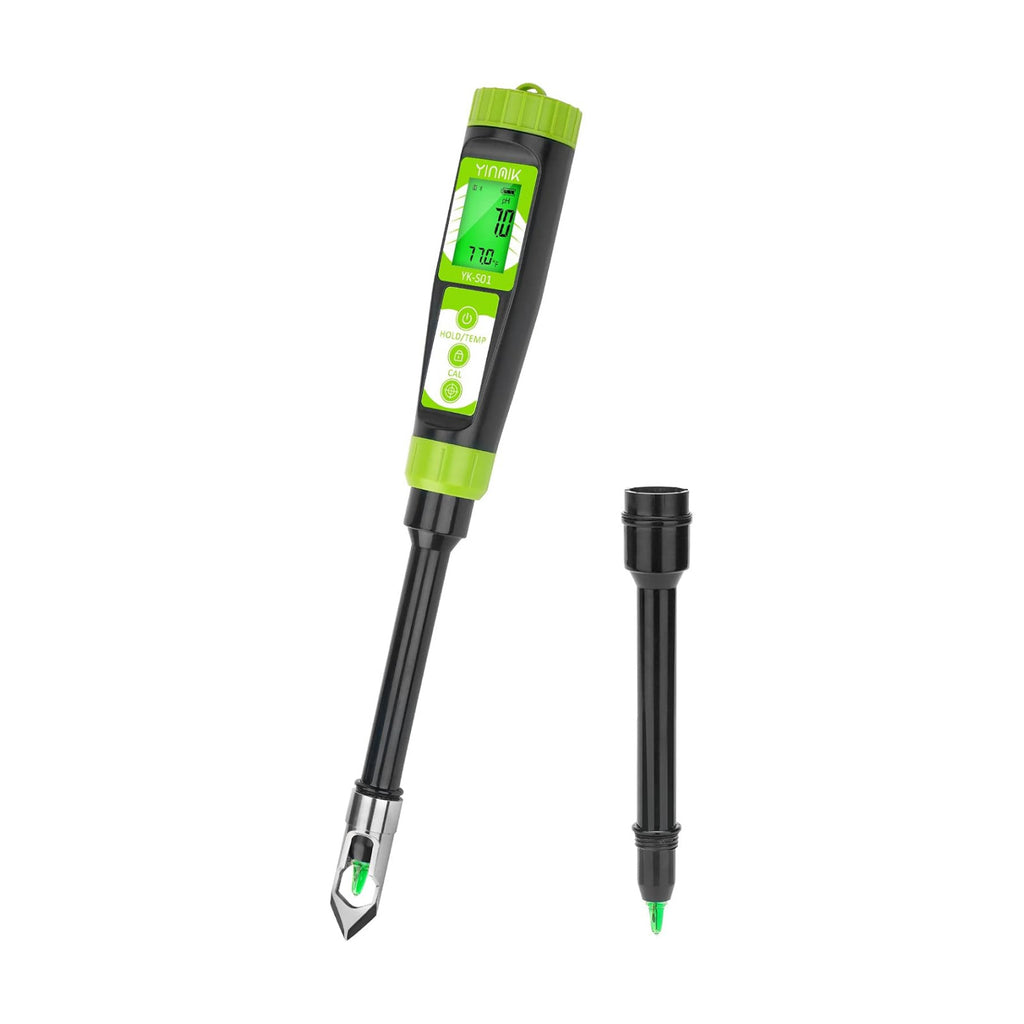 Digital Soil pH Meter for Gardeners, Soil Direct pH Tester for Plant Care, Measure pH of Solution Potting Soil Growing
