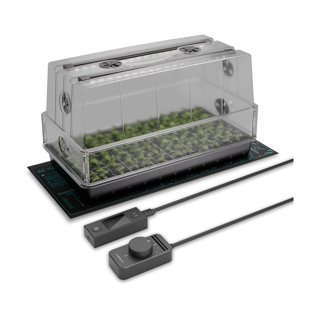 AC Infinity Heavy-Duty Large Humidity Dome 6x12 Germination Kit