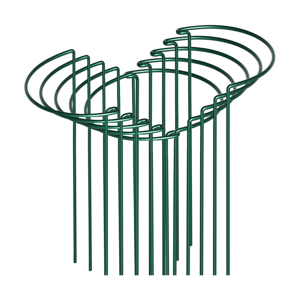 10 Pack Peony Cages and Supports, 10" (W) x 24"(H) Plant Support, Heavy-Duty Metal Plant Support Stakes, Plant Stakes
