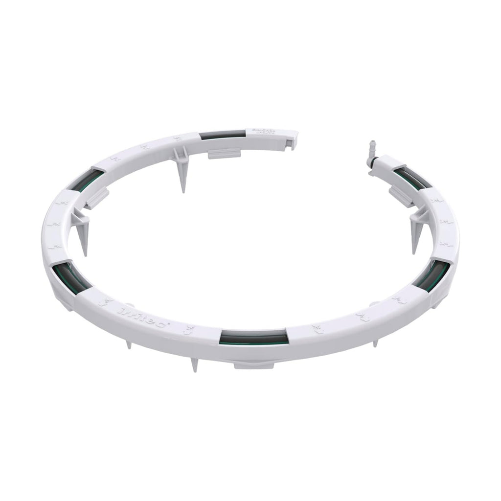 1 Pack - Premium Hevy Duty Drip Irrigation Watering Ring for .125 Inch Tubing, Halo, Circle, Great for Greenhouse &