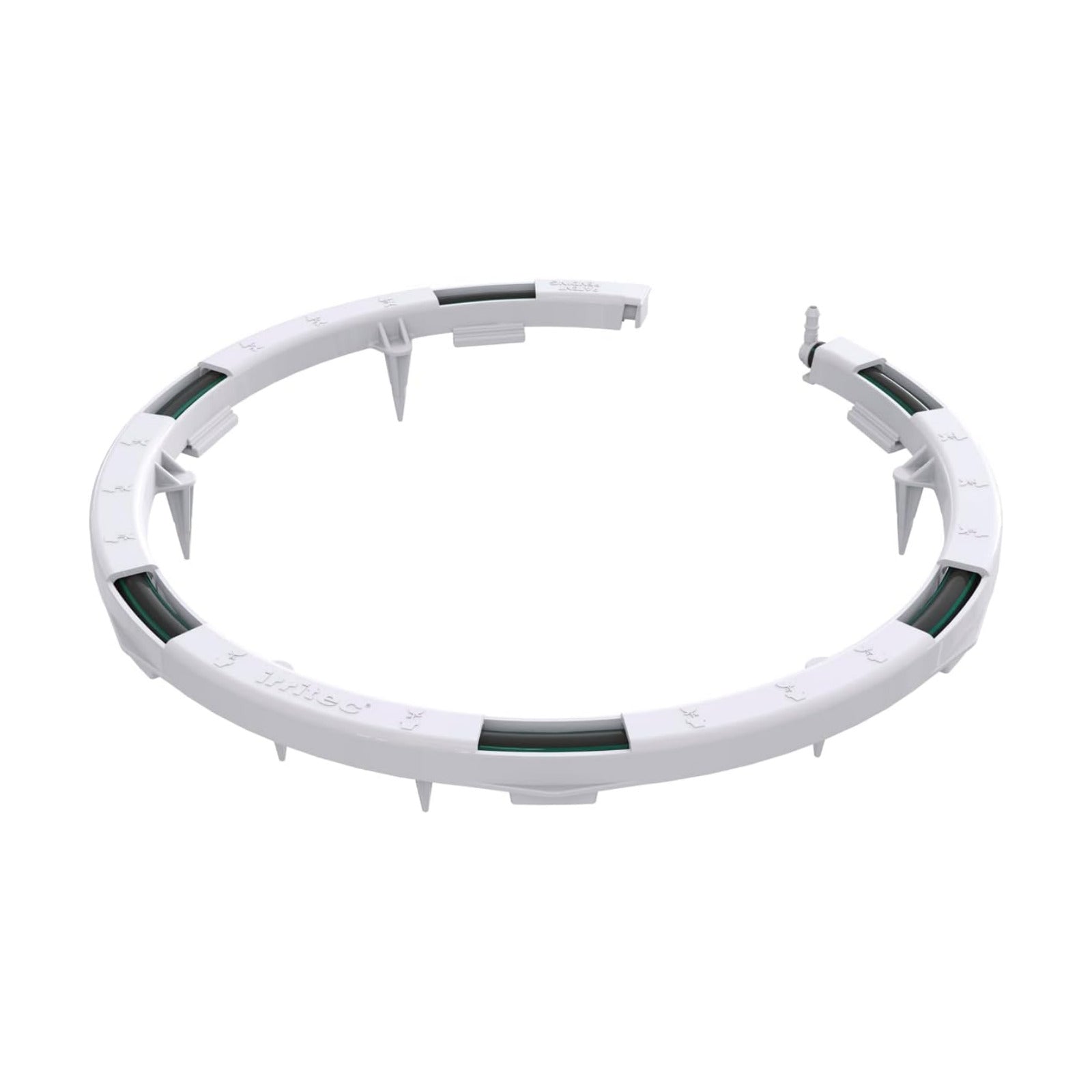 180 PCS - Premium Hevy Duty Drip Irrigation Watering Ring for 1/8" .125 Inch Tubing, Halo, Circle, Great for Greenhouse