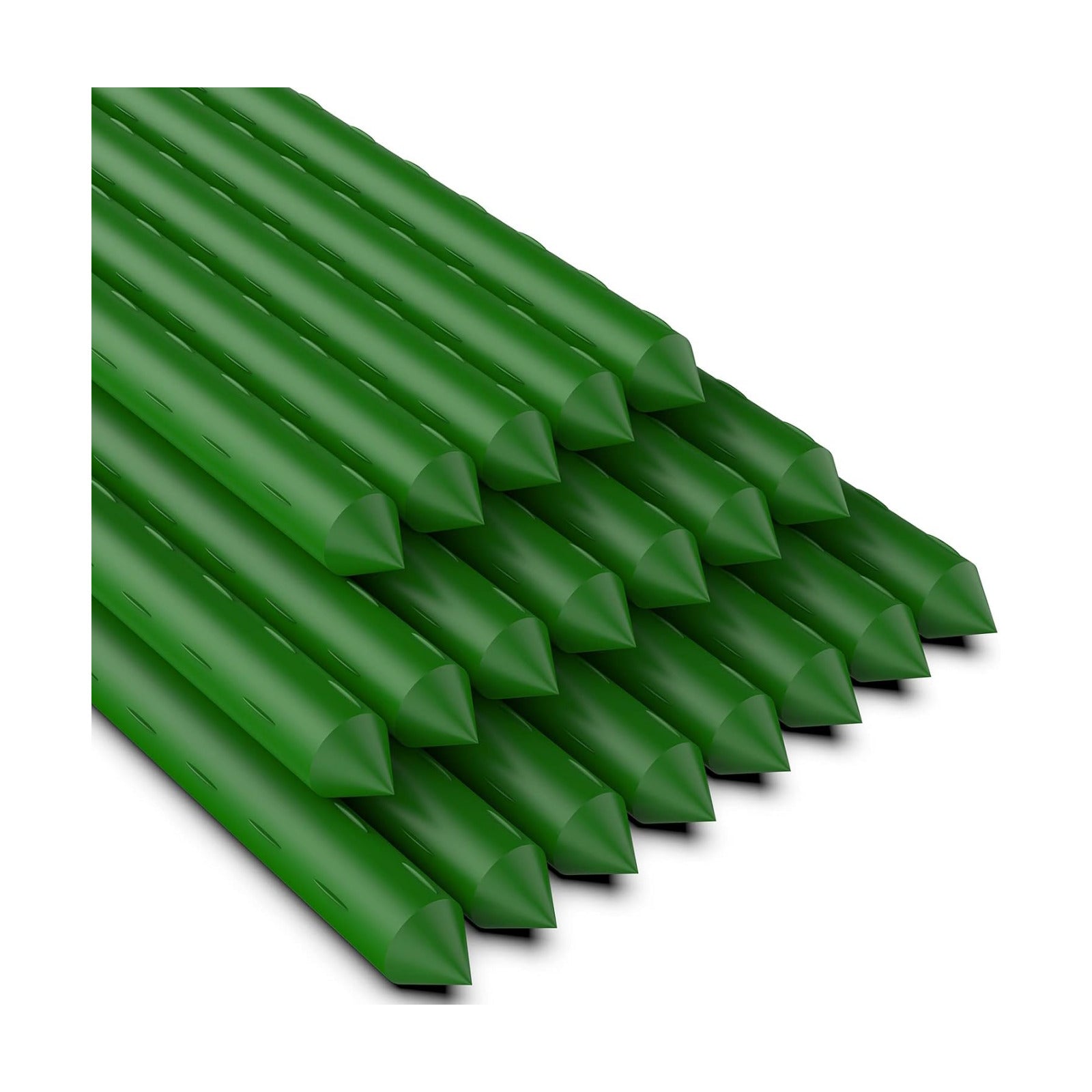 4Feet 48inch Garden Stakes Sturdy Plant Sticks Support Tomato Stakes for Vegetable,Pack of 20