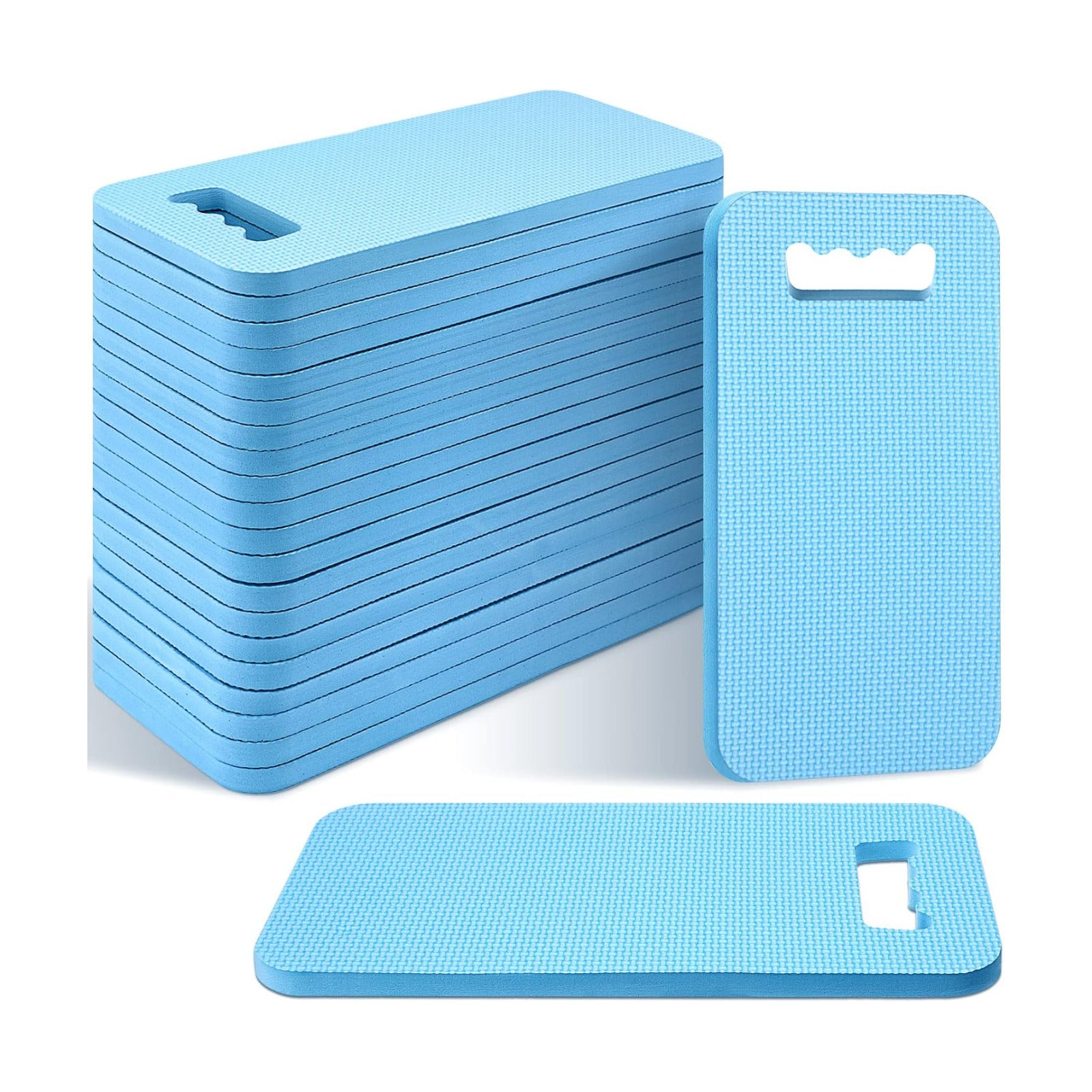 Riakrum 20 Pcs Garden Kneeling Pad Garden Knee Pad Thick Foam Knee Mat Waterproof Cushion for Kneeling Multi Functional