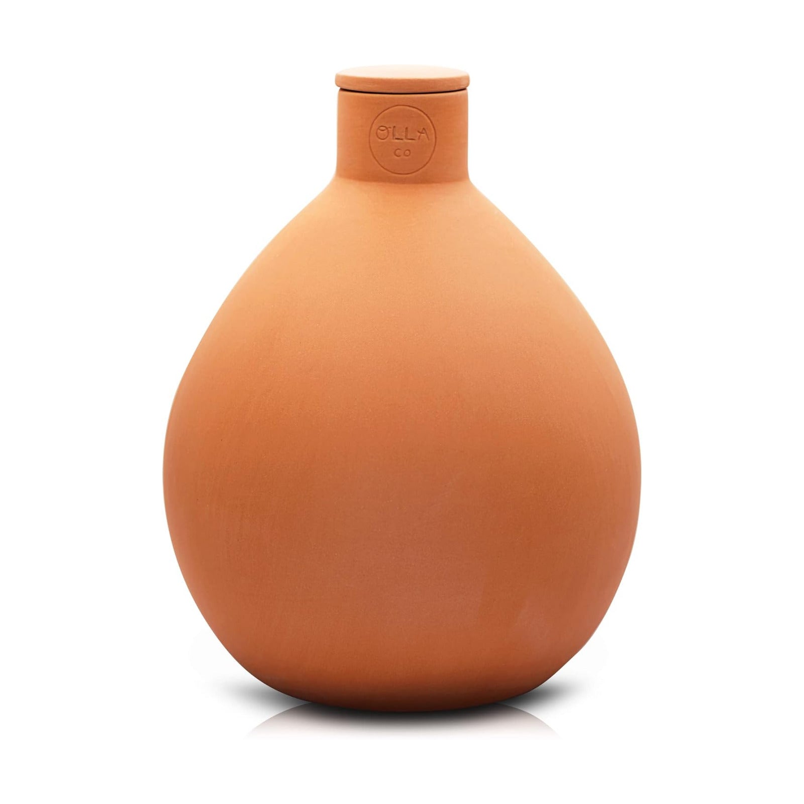 Olla Watering Pot with Lid, Terracotta Self Watering Large | Waters plants up to 3 ft in diameter; for gardens, raised