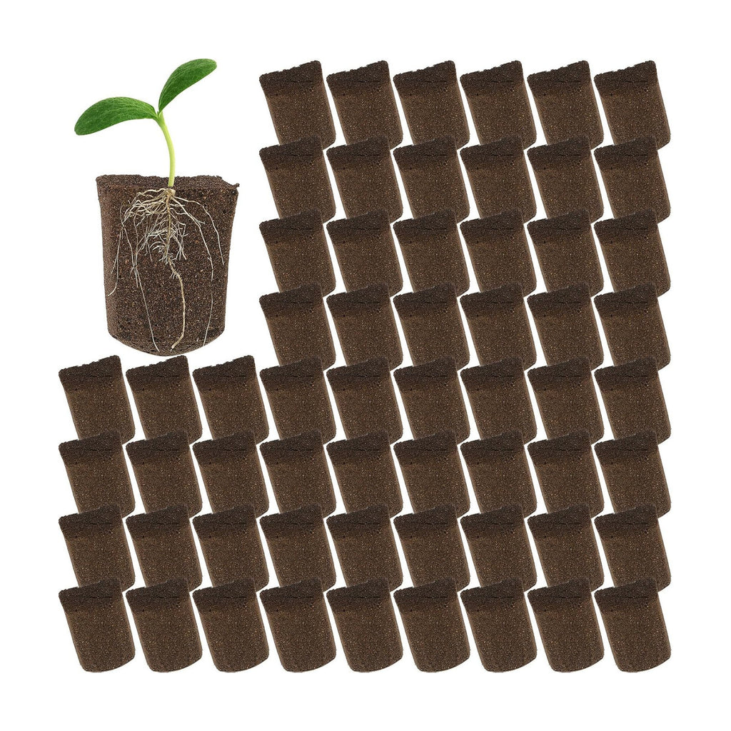 Hydroponic Sponges Grow Starter Pods Organic Growth Sponge Starter Plugs for Plant Cloning Growing (100 Pieces)