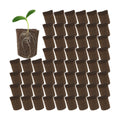 Hydroponic Sponges Grow Starter Pods Organic Growth Sponge Starter Plugs for Plant Cloning Growing (100 Pieces)