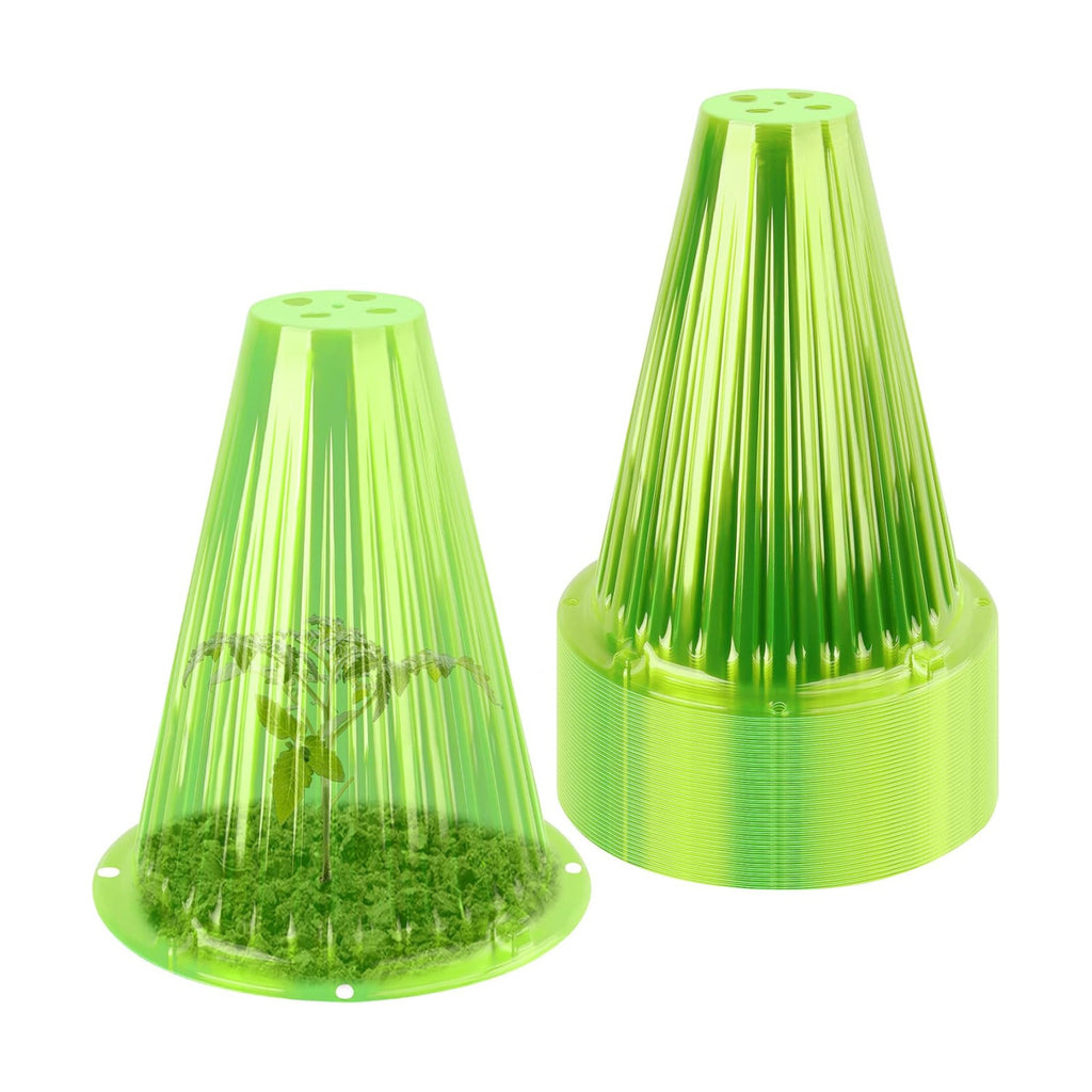 50 Pack Garden Cloches for Plants, Reusable Bell Plant Cover | Plant Covers Protectors from Animals Snails Birds