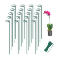 20 Pack 16 Inch Plant Support Stakes for Outdoor Plants and Indoor Flowers