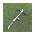 Soil Sample Probe 20” with Ejector and Foot Pedal,Soil Probe Stainless Steel T-Style Handle Soil Test Kit,Soil Probe