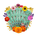 Mountain Valley Seed Co Flower Garden Seed ~6,000 Seeds - 12 Varieties | Flower Seeds for Planting with Zinnia