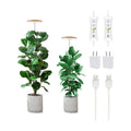 Plant Grow Light, LED Growing Light Full Spectrum for Indoor Plants,Height Adjustable, Automatic Timer, 5V Low Safe