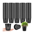 500-Pack 2 Inch Hydroponics Net Pots - Slotted Mesh Net Cups for Plant Growing System - Self Watering Baskets for