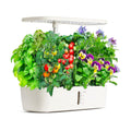 Hydroponics Growing System Kit 12 Pods Indoor Herb Garden with Grow Light | Hydrophonic Planter with Automatic Timer