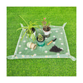 Repotting Mat for Indoor Plants Waterproof Clear Potting Mat Foldable Plant Potting Repotting Tray Portable Gardening Tray for Indoor Potting Soil, House Plants Orchid,Succulents 31.5 x 23.6
