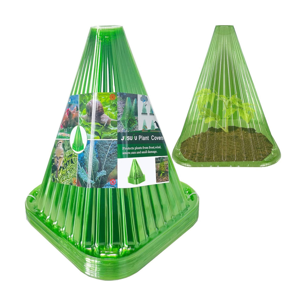 Garden Cloches for Plants, 20 Pack Plant Covers | Reusable Plant Bell Cover Protects Plants from Birds, Frost,Snails