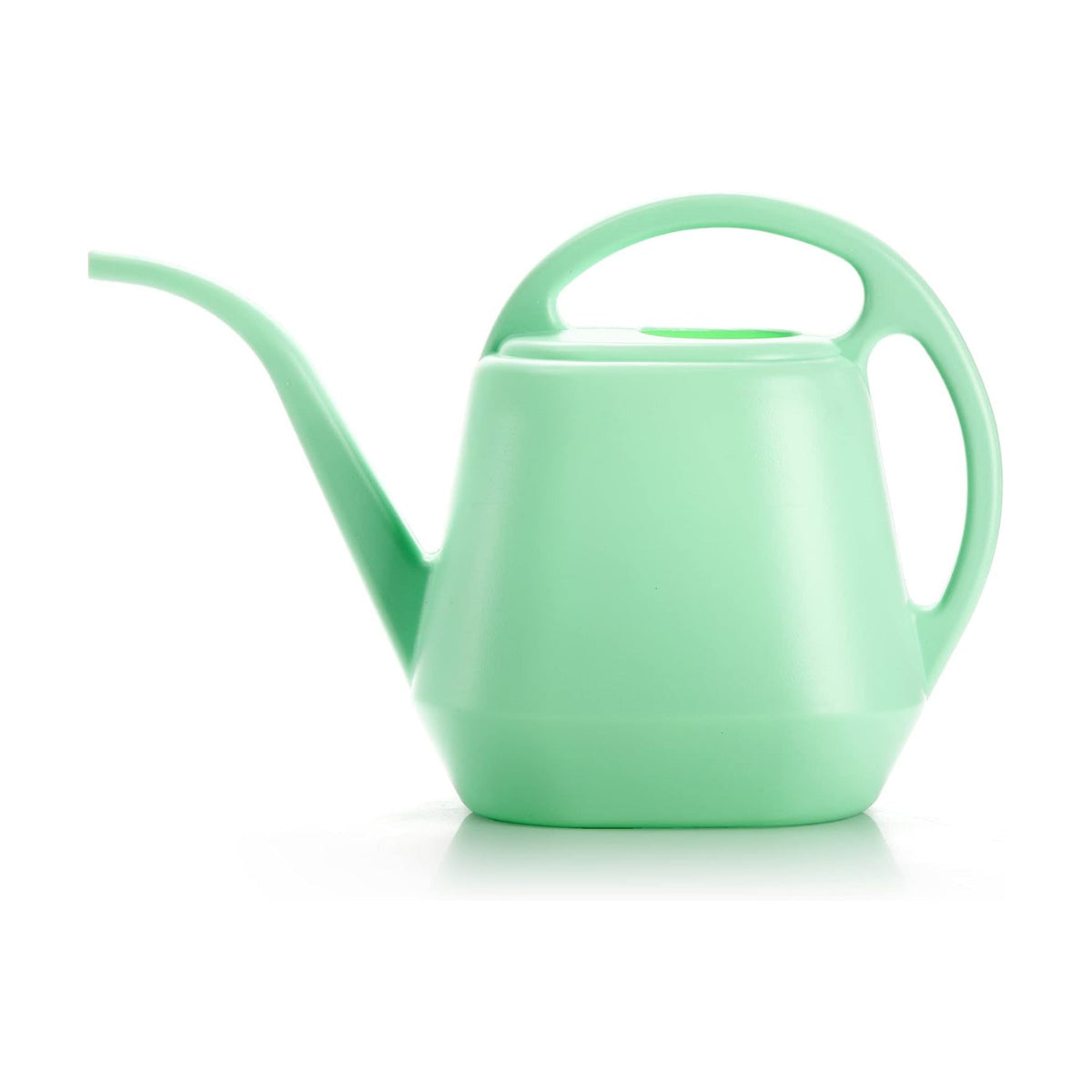 Fasmov Plastic Watering Can, 1-Gallon, Pine Green