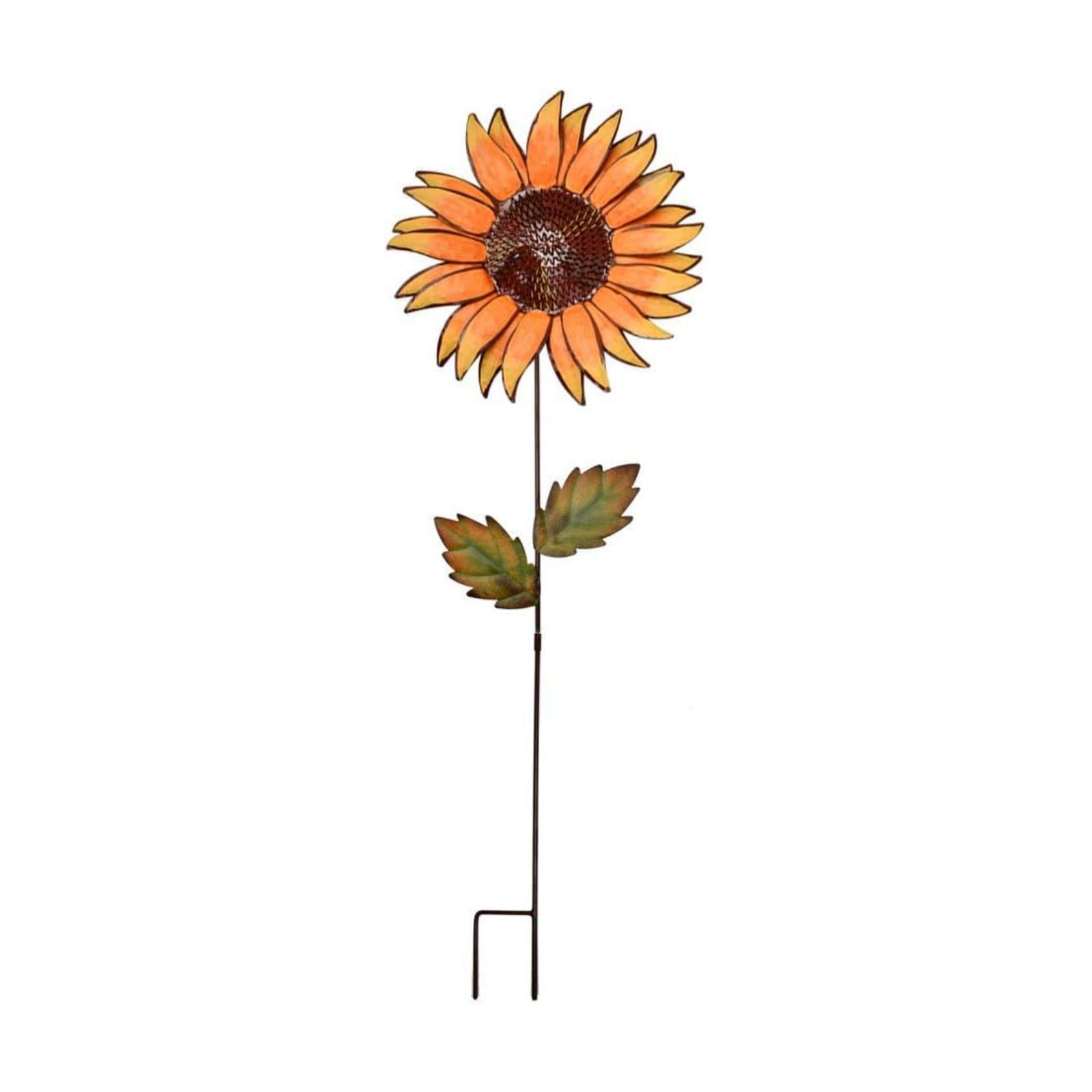 Sunflower Garden Stakes Decor Outdoor Spring Metal Flower Yard Signs Stake | Sunflowers Lawn Ornament Yard Art Garden