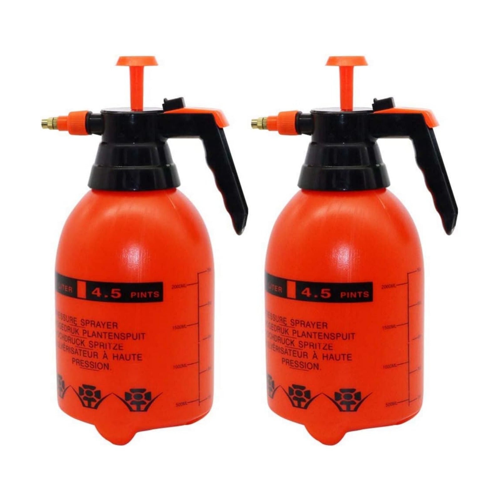 Joywayus 2PCS 68OZ Garden Pump Sprayer Portable Yard & Lawn Sprayer for Spraying/Watering 0.5Gallon