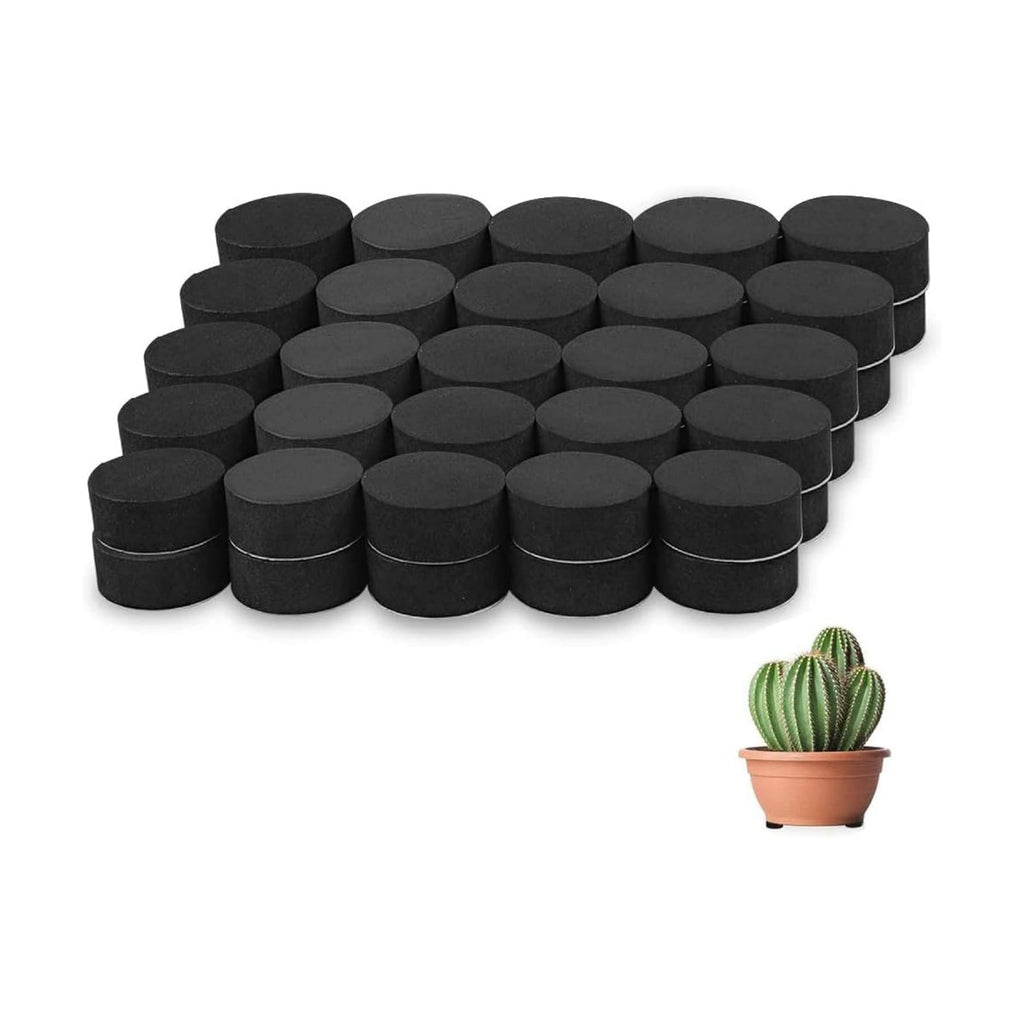 50Pcs Pot Feet Risers Plant Riser Invisible Pot Feet for Indoor/Outdoor Planters Adhesive Pads, Plant Pot Feet for Outdoor Planters