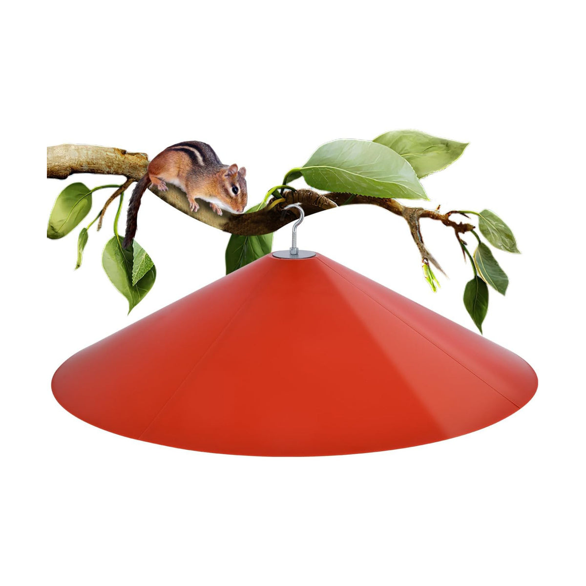 24-inch Large Squirrel Baffles for Bird Feeders Pole