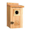 SISTERBIRD Bird Houses for Outside Clearance with Copper Guard, Cedar Bird House Outdoor, Bluebird Finch Swallow Wren