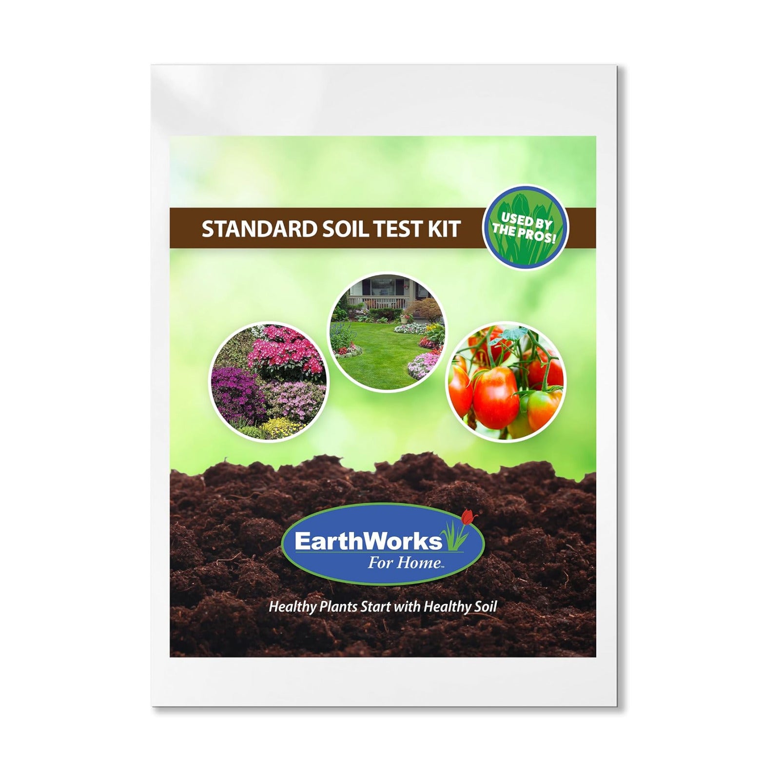 Soil Test Kit, pH and Nutrient Lab Analysis, 1 kit | Complete Analysis, Mail-in Sample for Fast Results, Ideal for