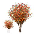 Fall Artificial Berry Stems, 10 Pack Thanksgiving Filler for Centerpieces