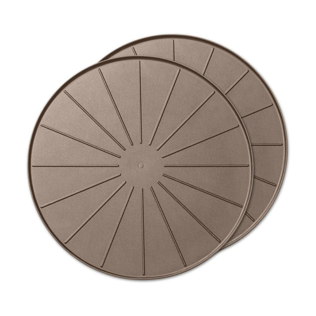 WeatherTech 15" Plant Mats/Coasters - for Floor Protection from Planter Spills, leaks and Soil (8A15CST2PKTN)- Tan