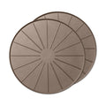 WeatherTech 15" Plant Mats/Coasters - for Floor Protection from Planter Spills, leaks and Soil (8A15CST2PKTN)- Tan