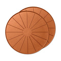 WeatherTech 15" Plant Mats/Coasters - for Floor Protection from Planter Spills, leaks and Soil (8A15CST2PKTC)- Terra