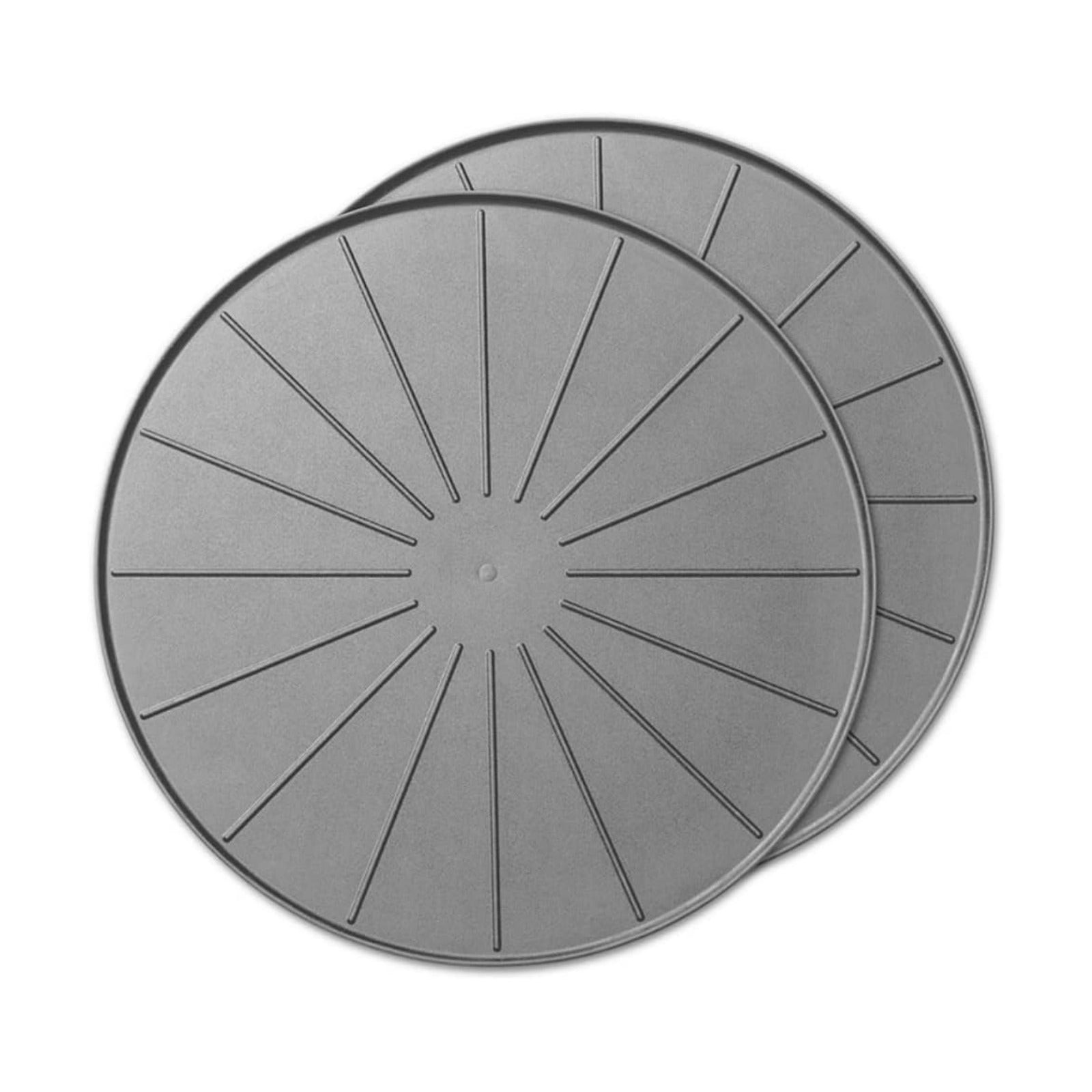 WeatherTech 15" Plant Mats/Coasters - for Floor Protection from Planter Spills, leaks and Soil (8A15CST2PKGR)- Grey