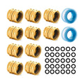 Garden Hose Fittings Connectors Adapter Solid Brass Repair double female to female faucet leader coupler ​dual water