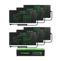 VIVOSUN 6-Pack 10" x 20.75" Durable Waterproof Seedling Heat Mat | UL & MET-Certified Warm Hydroponic Heating Pad for