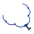 ZZM 360°Tree Water System Tree Watering Ring Circle Sprinkler and Irrigation System Targeted Water with Y Hose Splitter